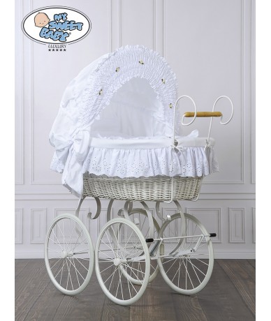 Vintage Retro Wicker Baby...