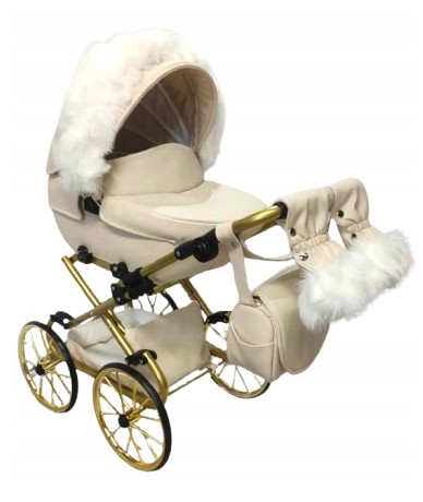 Puppenwagen Princess Beige