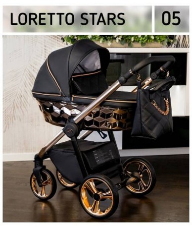Wózek dzieciecy 3w1 LORETTO...